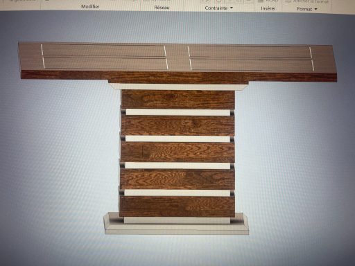 Modélisation d'une table à manger Modélisation d'une table à manger